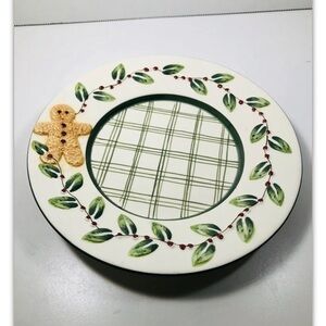 Yankee Candle Gingerbread Man Christmas candle holder